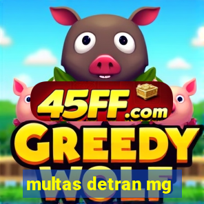 multas detran mg